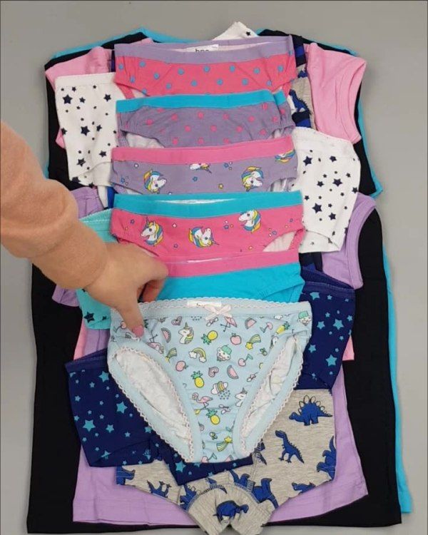 Фотография  894 - Нижнее белье Bon Prix дети#50 шт, ЛОТ №3242 оптом в Пензе и Пензенской области