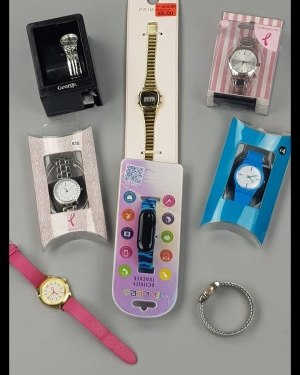 Фотография  934 - Часы mix#8 шт, ЛОТ №3975 оптом в Пензе и Пензенской области