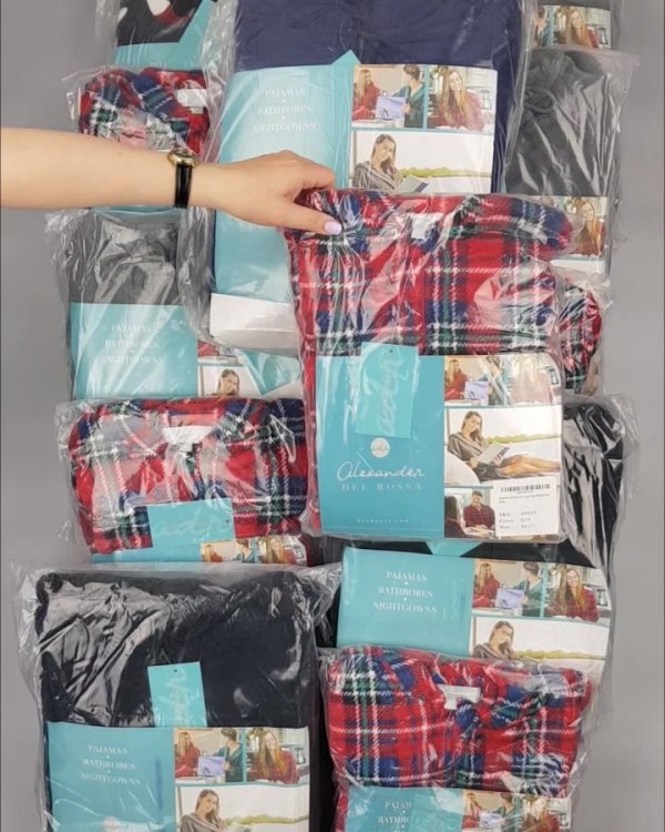 Фотография  407 - Халаты, комбинезоны (семейный) СТОК CAN#10 кг, ЛОТ №4451 оптом в Пензе и Пензенской области