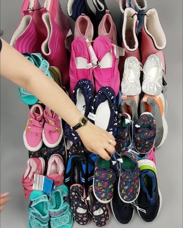 Фотография  933 - Обувь ALDI дети лето#10 кг, ЛОТ №4453 оптом в Пензе и Пензенской области