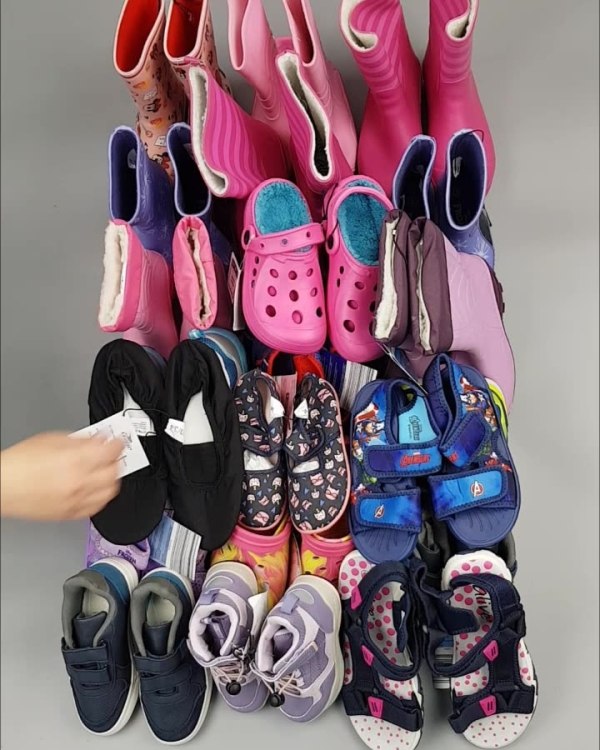 Фотография  873 - Обувь ALDI дети лето#10 кг, ЛОТ №4454 оптом в Пензе и Пензенской области