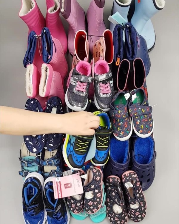 Фотография  472 - Обувь ALDI дети лето#10 кг, ЛОТ №4455 оптом в Пензе и Пензенской области