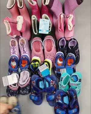 Фотография  719 - Обувь ALDI дети лето#10 кг, ЛОТ №4456 оптом в Пензе и Пензенской области