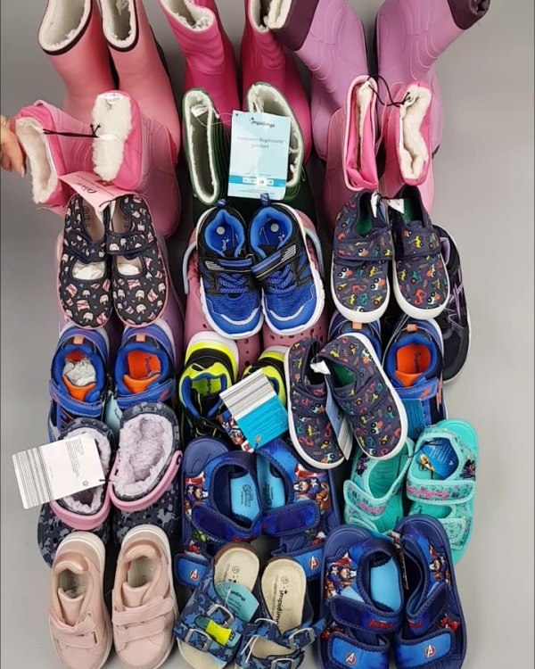 Фотография  791 - Обувь ALDI дети лето#10 кг, ЛОТ №4456 оптом в Пензе и Пензенской области