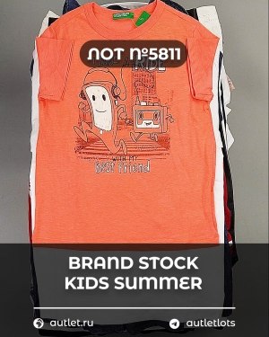 Купить BRAND STOCK Kids Summer#10 кг, ЛОТ №5811 оптом в Пензе и Пензенской области