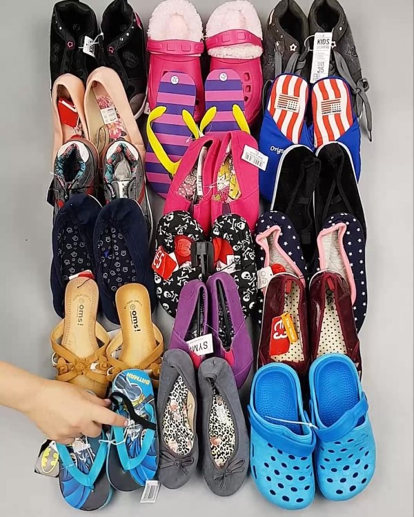 Фотография  491 - Обувь детская СТОК Summer#6,15 кг, ЛОТ №6194 оптом в Пензе и Пензенской области