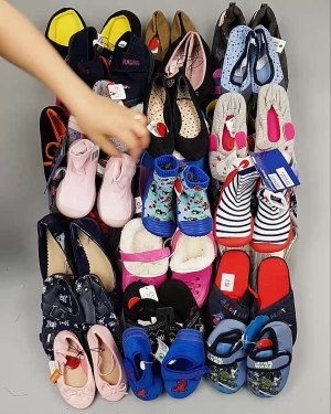 Фотография  592 - Обувь детская СТОК Summer#5,35 кг, ЛОТ №6195 оптом в Пензе и Пензенской области