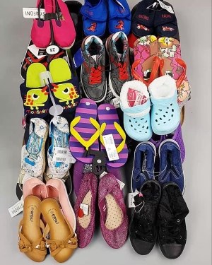 Фотография  590 - Обувь детская СТОК Summer#7,85 кг, ЛОТ №6196 оптом в Пензе и Пензенской области