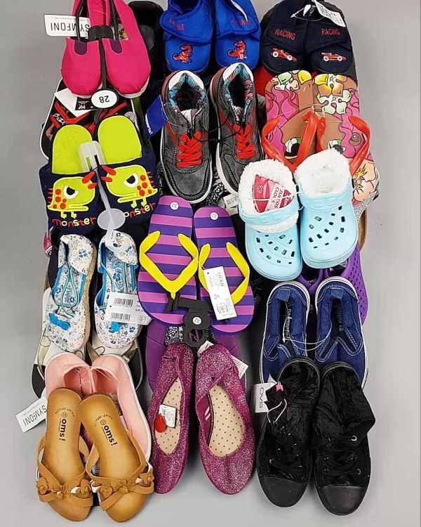 Фотография  153 - Обувь детская СТОК Summer#7,85 кг, ЛОТ №6196 оптом в Пензе и Пензенской области