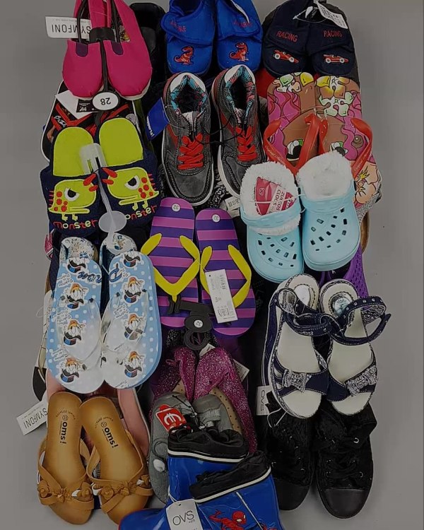 Фотография  901 - Обувь детская СТОК Summer#7,85 кг, ЛОТ №6196 оптом в Пензе и Пензенской области