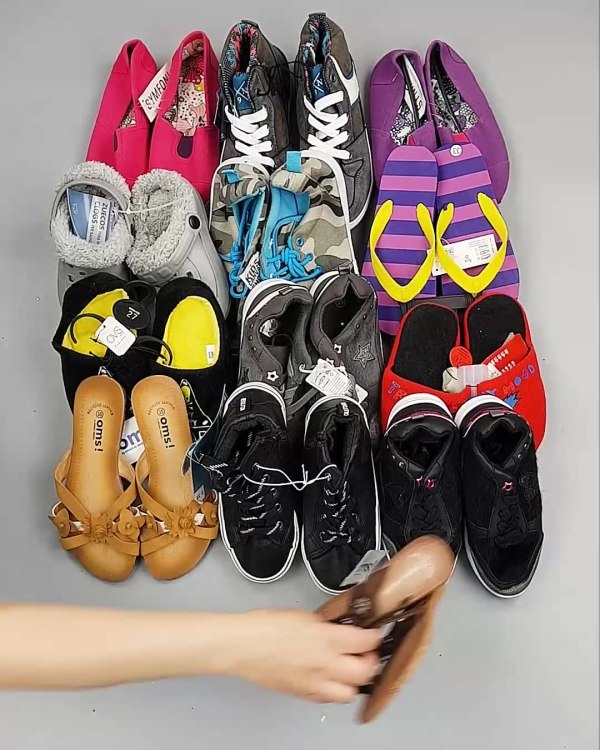 Фотография  876 - Обувь детская СТОК Summer#6,3 кг, ЛОТ №6198 оптом в Пензе и Пензенской области