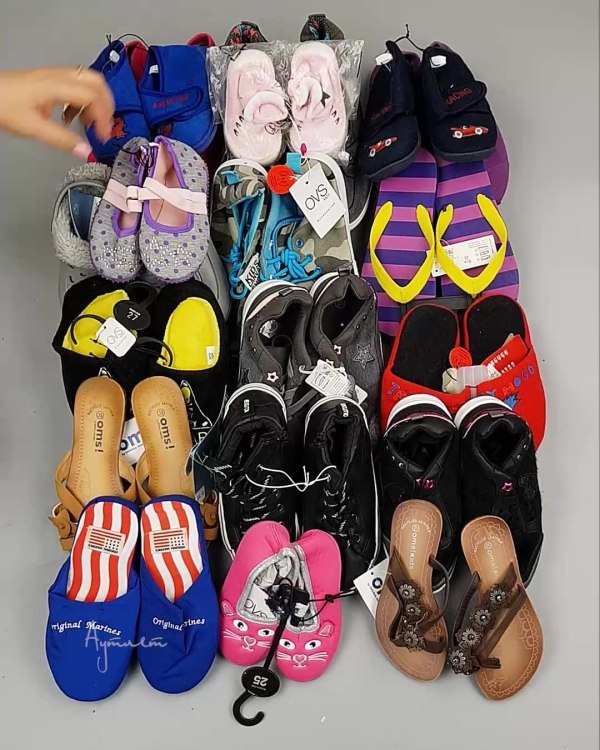 Фотография  545 - Обувь детская СТОК Summer#6,3 кг, ЛОТ №6198 оптом в Пензе и Пензенской области