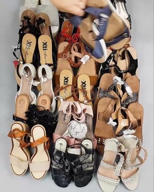 Фотография  714 - Обувь босоножки#10,9 кг, ЛОТ №6361 оптом в Пензе и Пензенской области