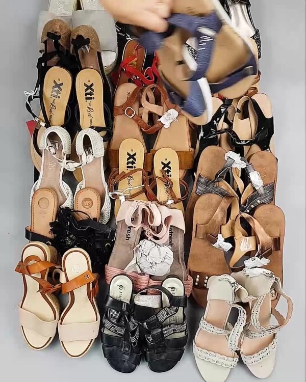 Фотография  614 - Обувь босоножки#10,9 кг, ЛОТ №6361 оптом в Пензе и Пензенской области