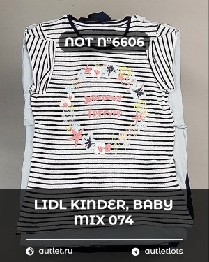 Купить LIDL Kinder Baby Winter 074#7 кг, ЛОТ №6606 оптом в Пензе и Пензенской области