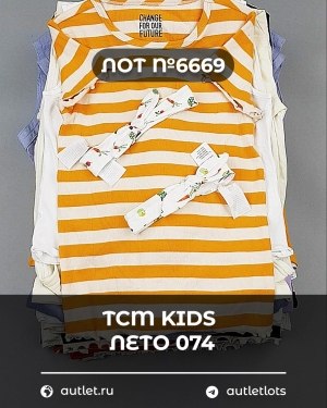 Купить TCM Kids лето 074#7 кг, ЛОТ №6669 оптом в Пензе и Пензенской области