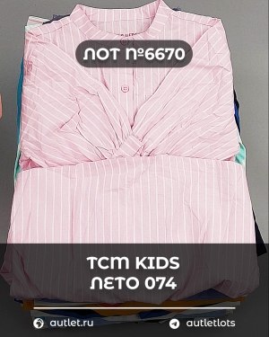 Купить TCM Kids лето 074#7 кг, ЛОТ №6670 оптом в Пензе и Пензенской области