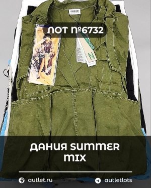 Купить ДАНИЯ Summer mix 24#15 кг, ЛОТ №6732 оптом в Пензе и Пензенской области