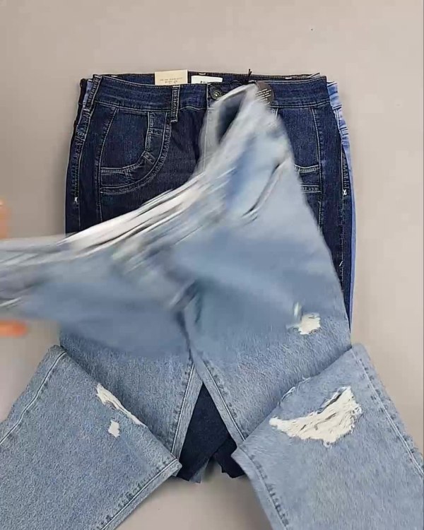 Фотография  403 - Джинсы женские Дания#10 кг, ЛОТ №6762 оптом в Пензе и Пензенской области