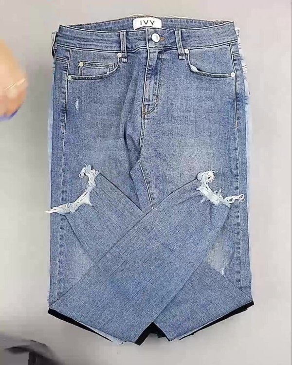 Фотография  816 - Джинсы женские Дания#10 кг, ЛОТ №6764 оптом в Пензе и Пензенской области