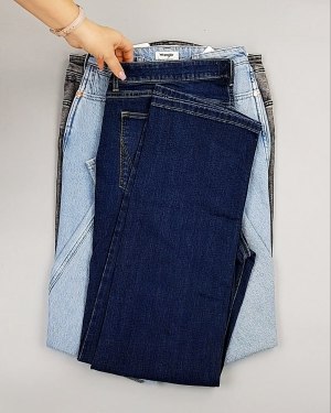 Фотография  254 - Джинсы WRANGLER м/ж#8,1 кг, ЛОТ №7011 оптом в Пензе и Пензенской области