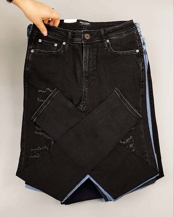 Фотография  977 - Джинсы JACK JONES 094#10 кг, ЛОТ №6978 оптом в Пензе и Пензенской области