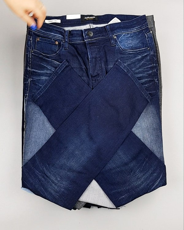 Фотография  653 - Брюки + джинсы JACK JONES 094#10 кг, ЛОТ №6963 оптом в Пензе и Пензенской области