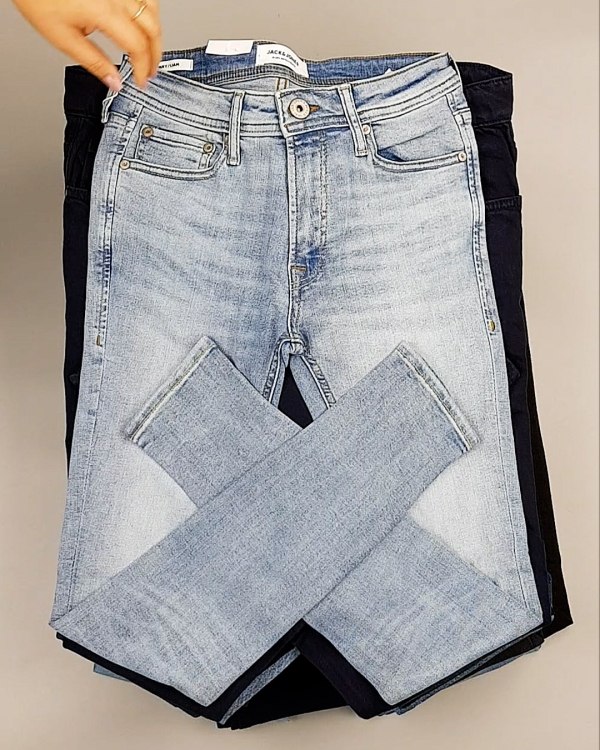 Фотография  494 - Джинсы JACK JONES 094#10 кг, ЛОТ №6978 оптом в Пензе и Пензенской области