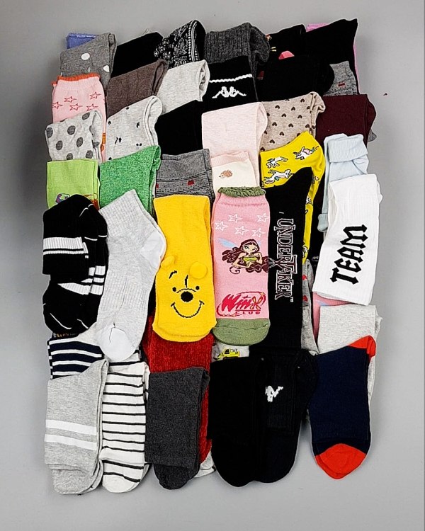 Фотография  753 - Носки дети СТОК зима#5 кг, ЛОТ №6989 оптом в Пензе и Пензенской области