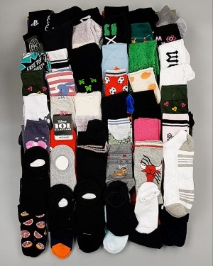 Фотография  598 - Носки дети СТОК зима#5 кг, ЛОТ №6988 оптом в Пензе и Пензенской области