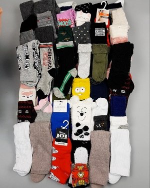 Фотография  263 - Носки дети СТОК зима#5 кг, ЛОТ №6986 оптом в Пензе и Пензенской области