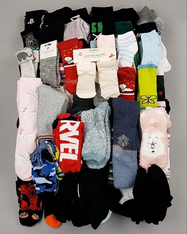 Фотография  878 - Носки дети СТОК зима#5 кг, ЛОТ №6988 оптом в Пензе и Пензенской области