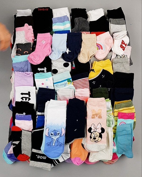 Фотография  356 - Носки дети СТОК лето#5 кг, ЛОТ №6993 оптом в Пензе и Пензенской области