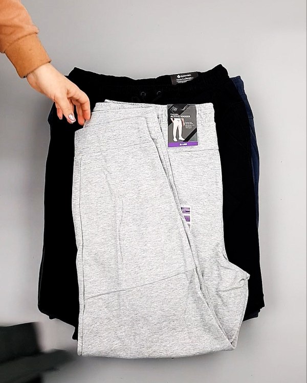 Фотография  513 - Штаны спортивные муж CAN 084#10 кг, ЛОТ №7416 оптом в Пензе и Пензенской области