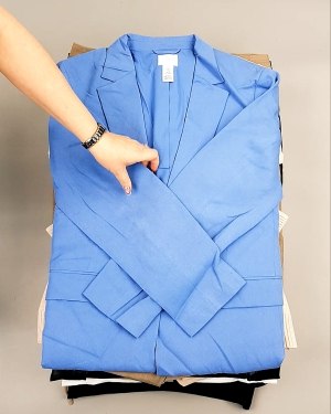 Фотография  710 - 12191 H&M mix textil 1224#25 кг, ЛОТ №7489 оптом в Пензе и Пензенской области