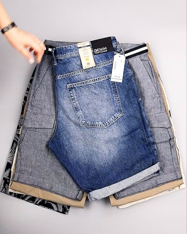 Фотография  685 - Шорты мужские TOM TAILOR 124#3,75 кг, ЛОТ №7601 оптом в Пензе и Пензенской области