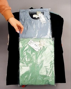 Фотография  989 - Джемпера легкие мужские TOM TAILOR 124#8,7 кг, ЛОТ №7606 оптом в Пензе и Пензенской области