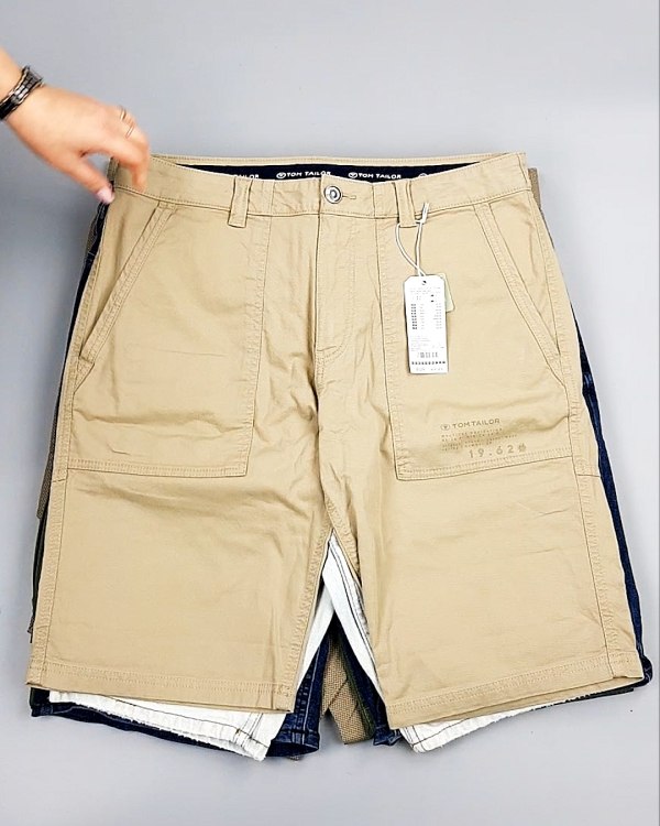 Фотография  414 - Шорты мужские TOM TAILOR 124#3,75 кг, ЛОТ №7600 оптом в Пензе и Пензенской области