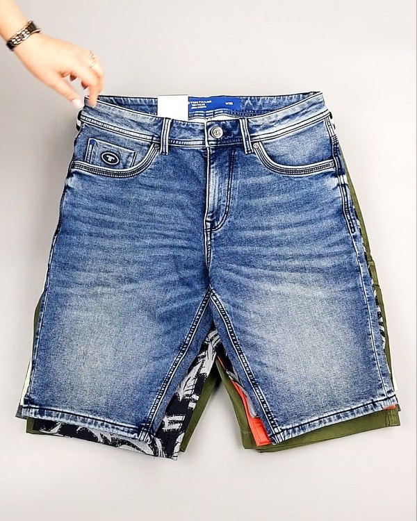 Фотография  881 - Шорты мужские TOM TAILOR 124#3,8 кг оптом в Пензе и Пензенской области