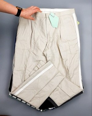 Фотография  866 - Брюки м/ж лето СТОК CAN 084#7 кг, ЛОТ №7656 оптом в Пензе и Пензенской области