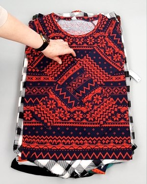 Фотография 352 - Домашняя одежда м/ж AMAZON 015#7 кг, ЛОТ №7783 оптом в Пензе и Пензенской области