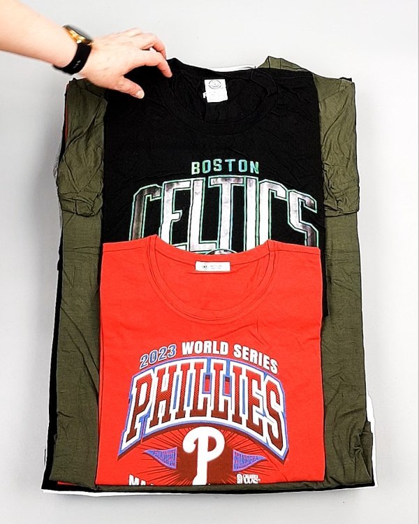 Фотография  393 - Футболки СТОК CAN 084#5 кг, ЛОТ №7839 оптом в Пензе и Пензенской области