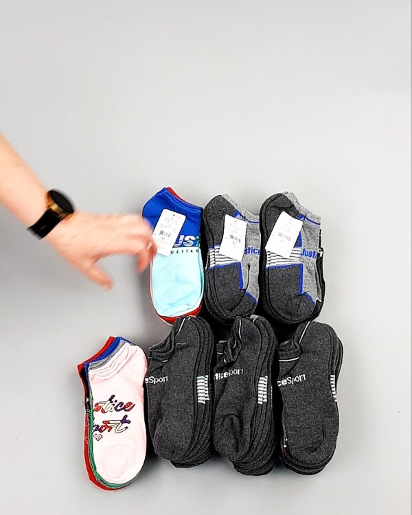 Фотография  913 - Носки дети лето CAN 084#5 кг, ЛОТ №8001 оптом в Пензе и Пензенской области