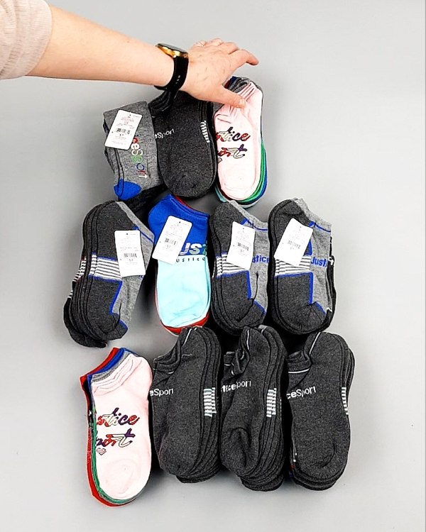 Фотография  953 - Носки дети лето CAN 084#5 кг, ЛОТ №8001 оптом в Пензе и Пензенской области