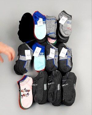 Фотография  365 - Носки дети лето CAN 084#5 кг, ЛОТ №8001 оптом в Пензе и Пензенской области