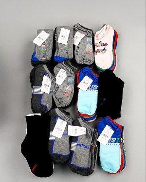 Фотография  189 - Носки дети лето CAN 084#5 кг, ЛОТ №8000 оптом в Пензе и Пензенской области