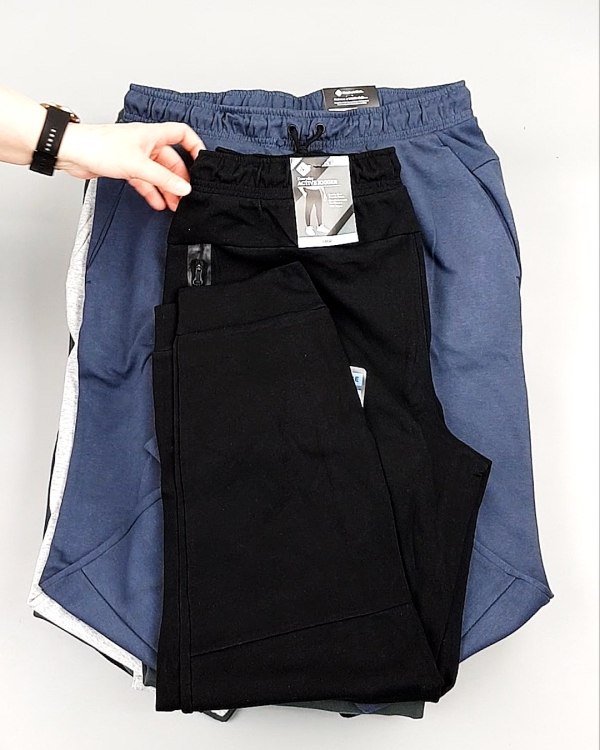 Фотография  736 - Штаны спортивные муж CAN 084#10 кг, ЛОТ №8075 оптом в Пензе и Пензенской области