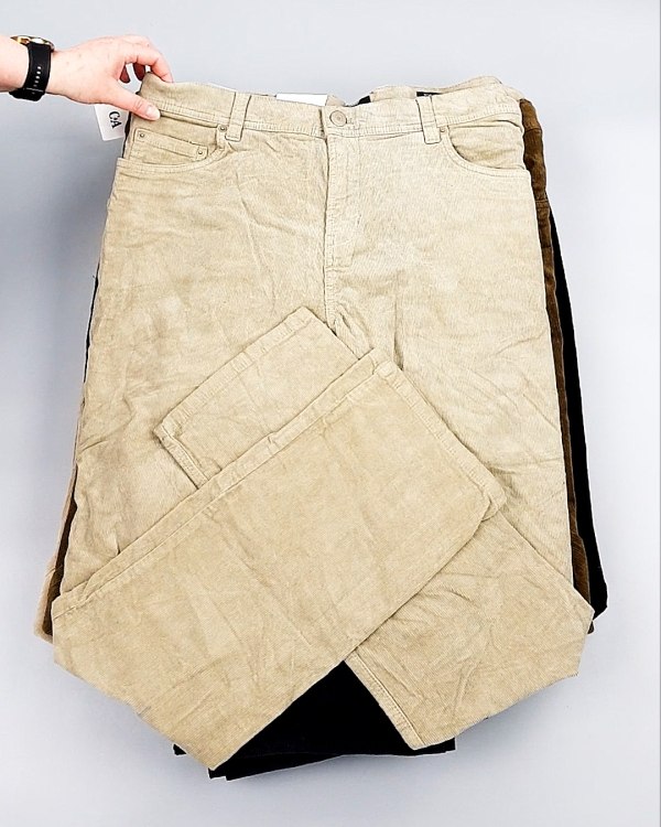 Фотография  216 - Брюки вельветовые м/ж C&A 025#10 кг, ЛОТ №8031 оптом в Пензе и Пензенской области