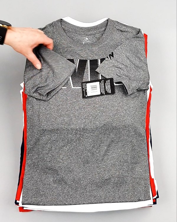 Фотография  214 - Футболки детские NIKE WIN CAN 084#5 кг оптом в Пензе и Пензенской области