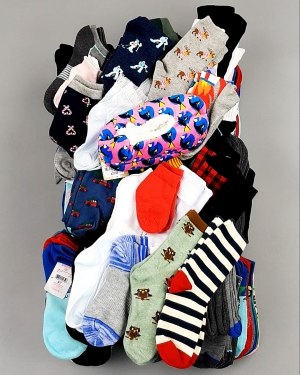 Купить Носки дети лето CAN 084#5 кг, ЛОТ №8000 оптом в Пензе и Пензенской области